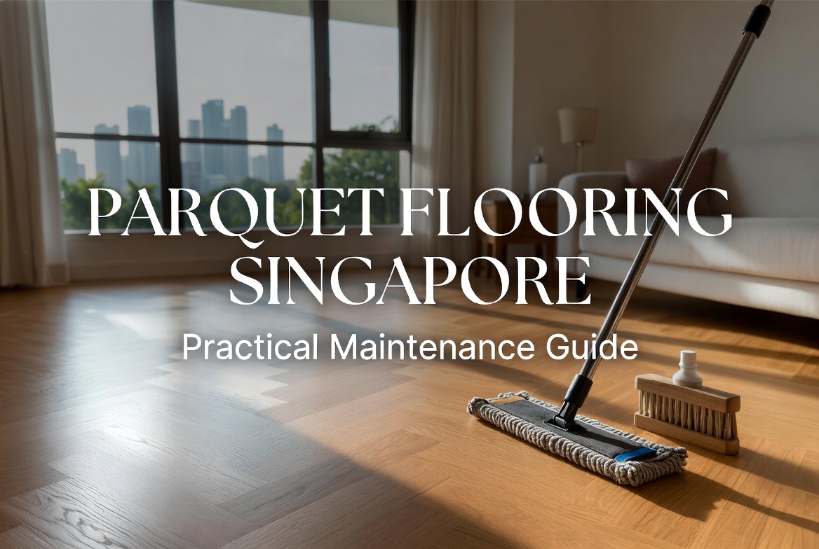 Parquet flooring Singapore — practical maintenance guide